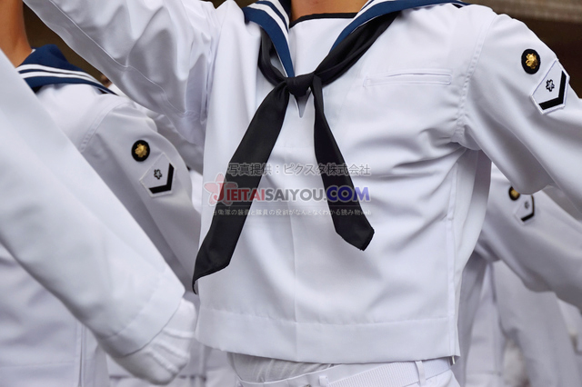 配送員設置送料無料 海上自衛隊 第3種夏制服 非官品 PX品 海曹 夏服